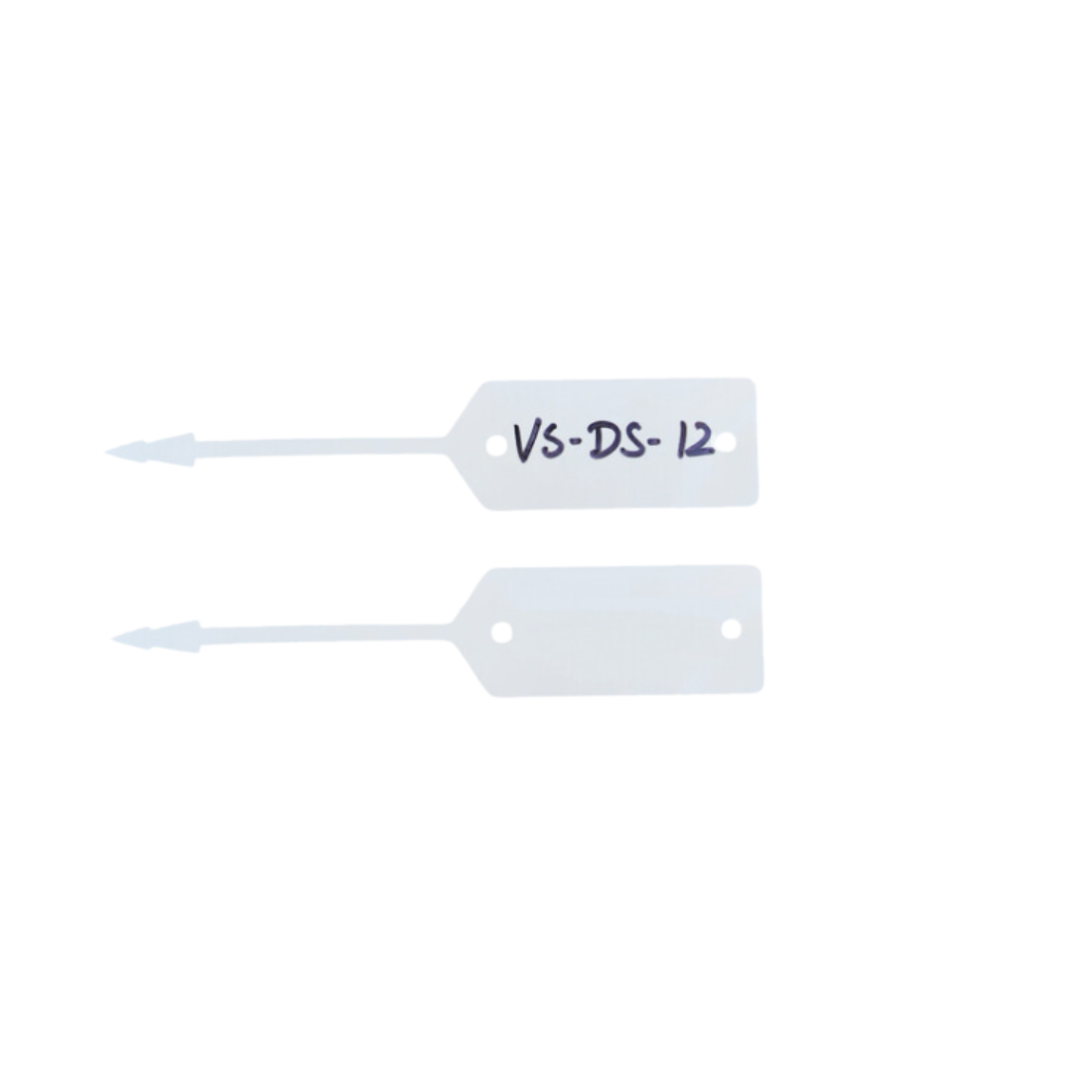 Loop lock labels 190x37mm PES, White