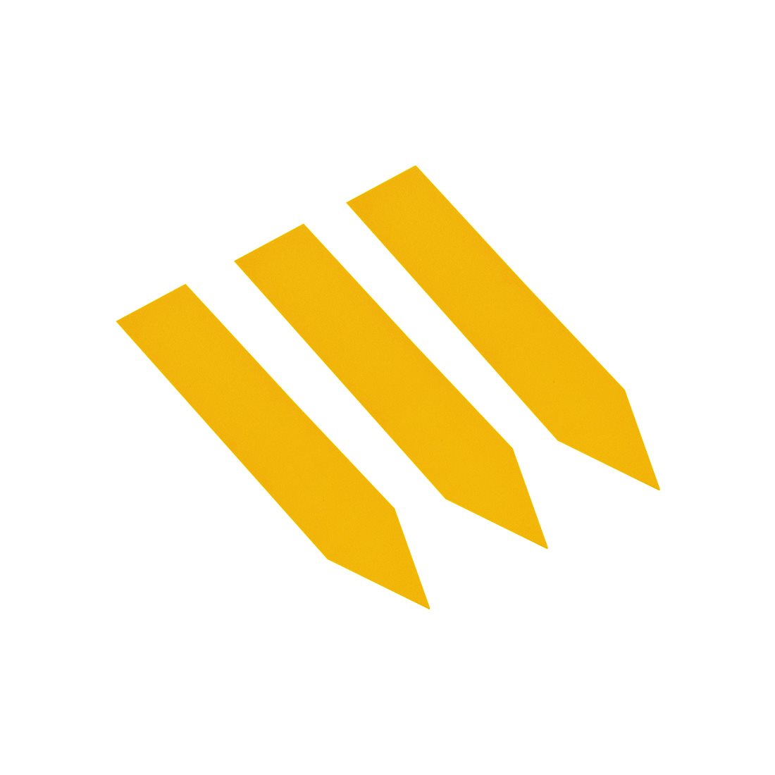 Steeketiketten 35x60mm PVC