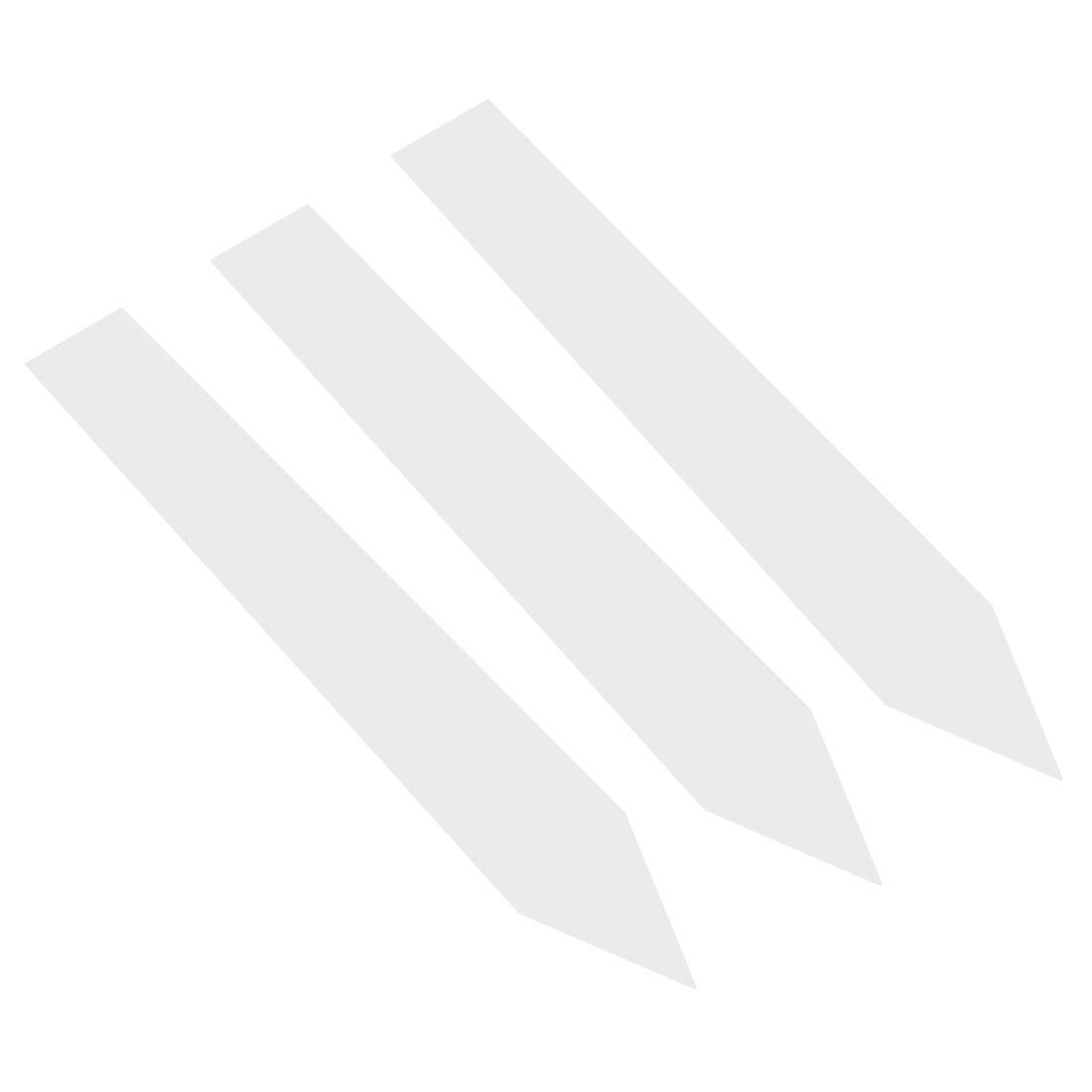 Steeketiketten 20x140mm600µ PVC, Wit