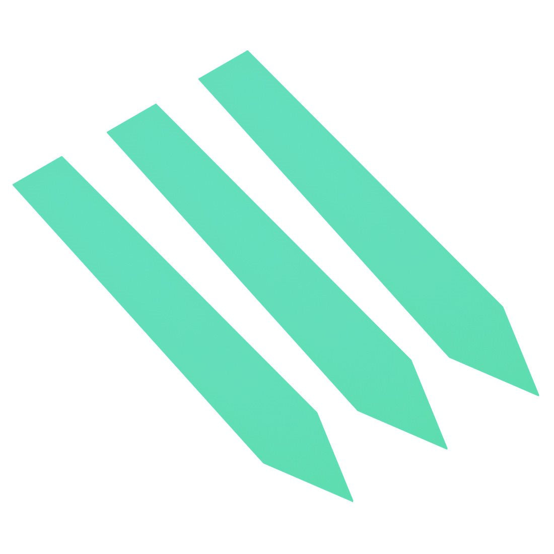 Steeketiketten 35x140mm PVC