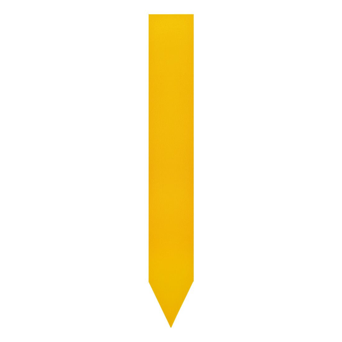 Stick-ins 20x140mm 350µ PVC, Yellow