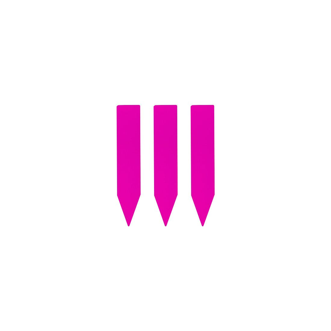 Steeketiketten 10x50mm PVC