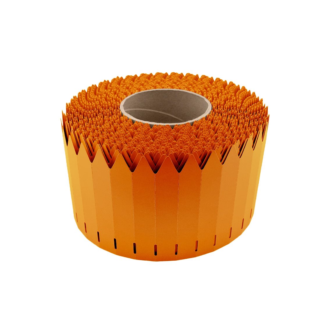 Steeketiketten 25x120mm 350µ PVC, Oranje