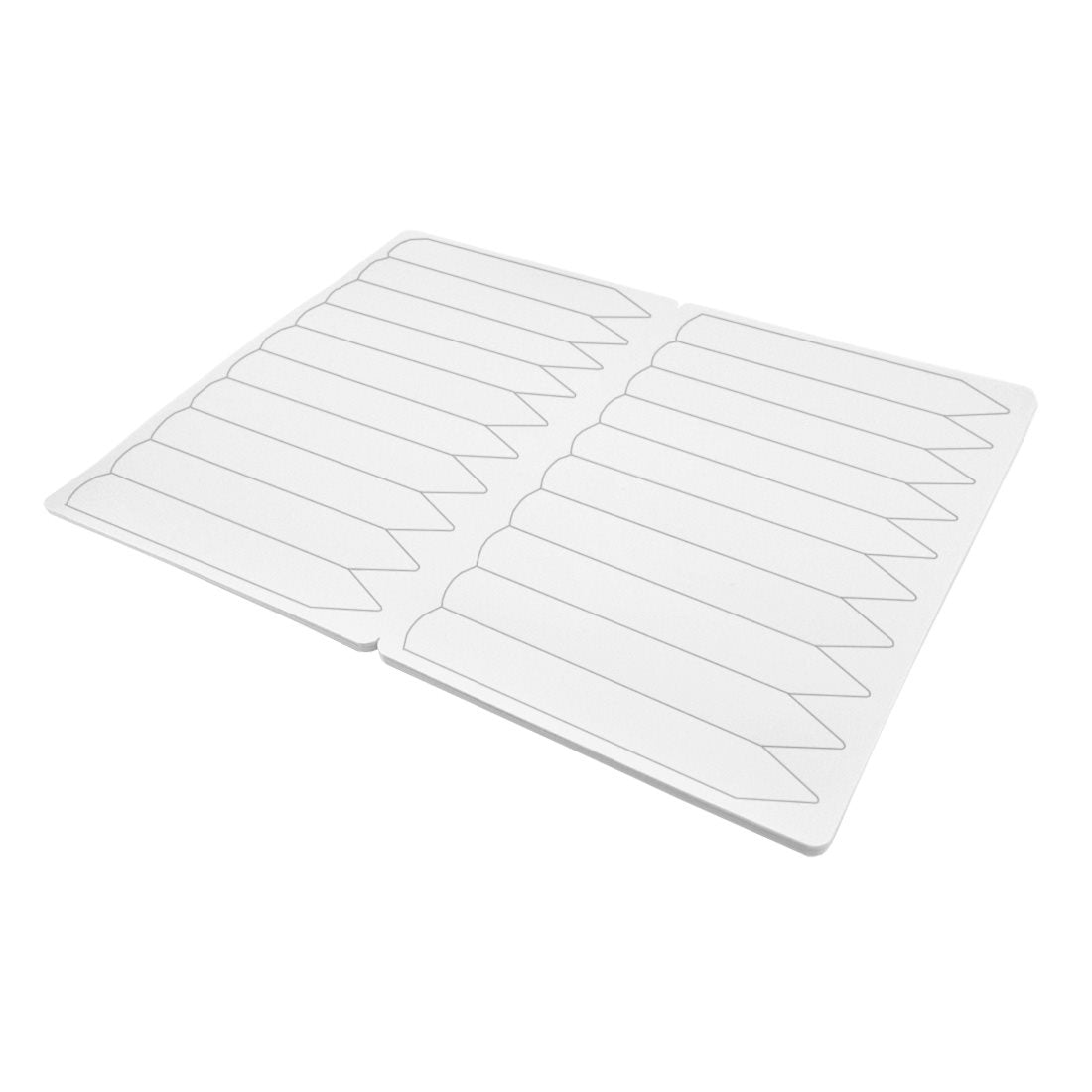 Steeketiketten 20x120mm200µ PET, Wit