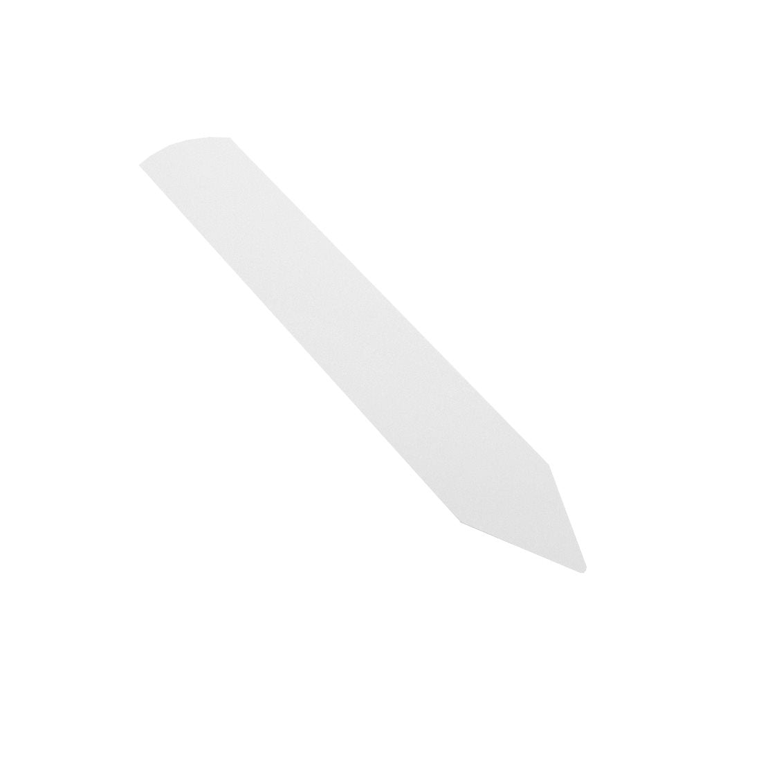 Steeketiketten 20x120mm200µ PET, Wit