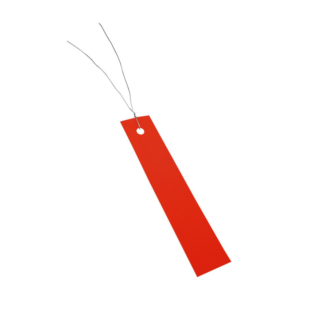 Hangetiketten 18x100 PVC, Rood