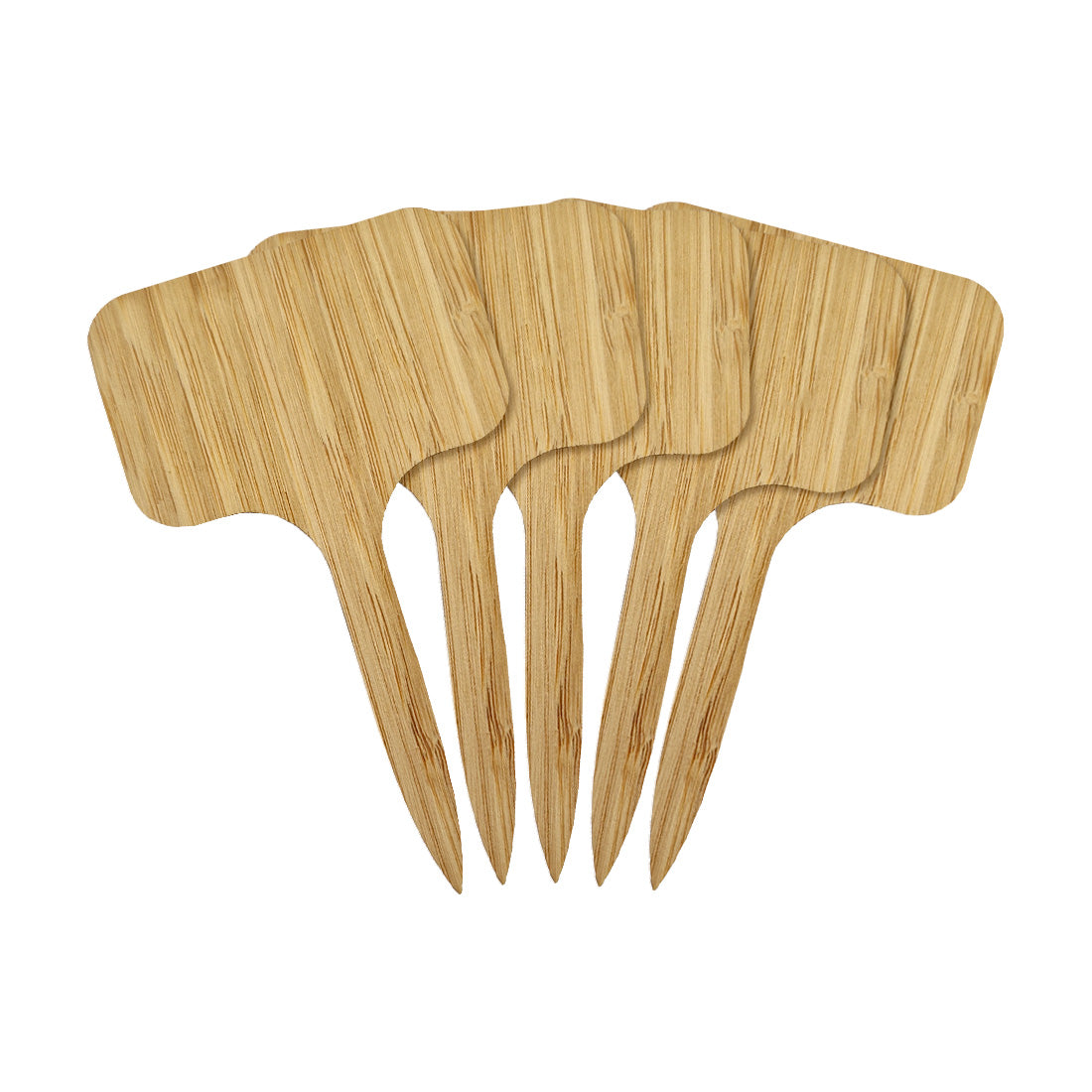 Steeketiketten 60x100mm Bamboe, Bamboe