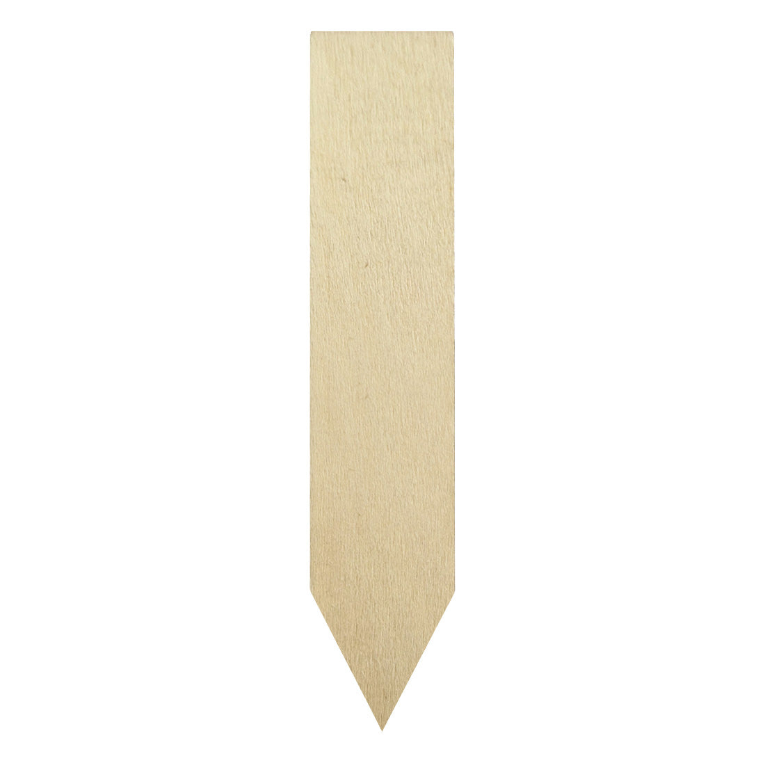 Steeketiketten 20x100mm Hout, Houtkleur