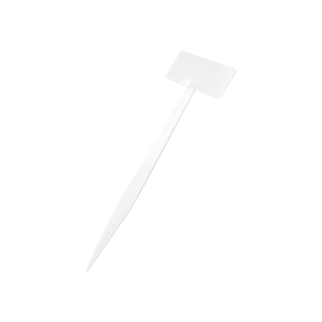 Plaatetiket 100x360mm PS, Wit