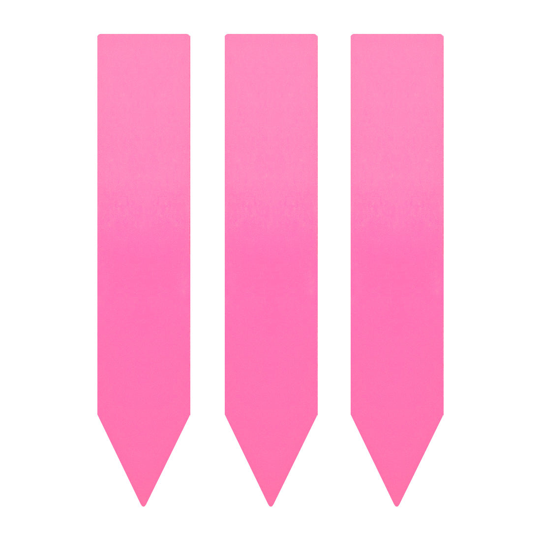 Steeketiketten 20x100mm 400µ PVC, Roze