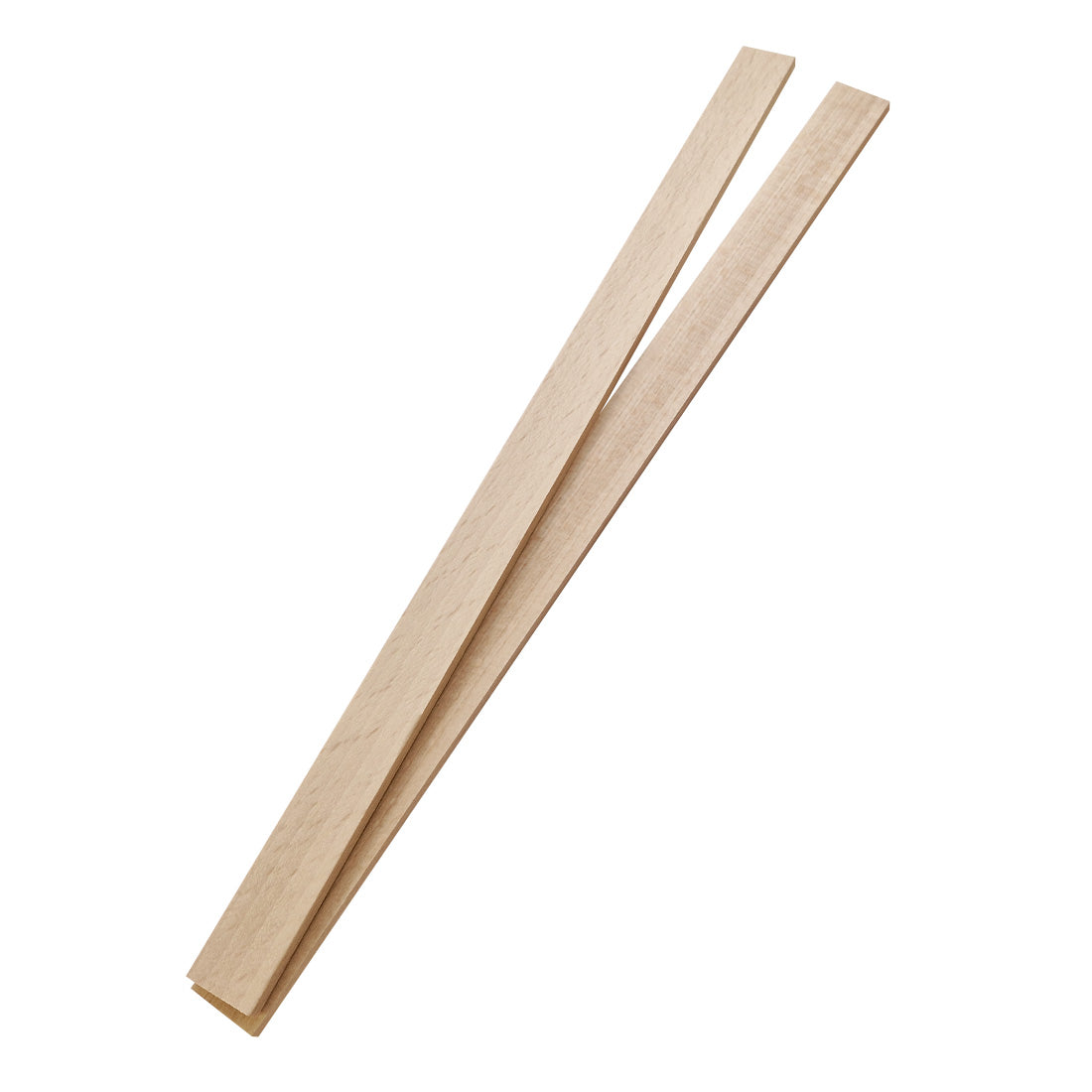 Steeketiketten 16x258mm Hout, Houtkleur