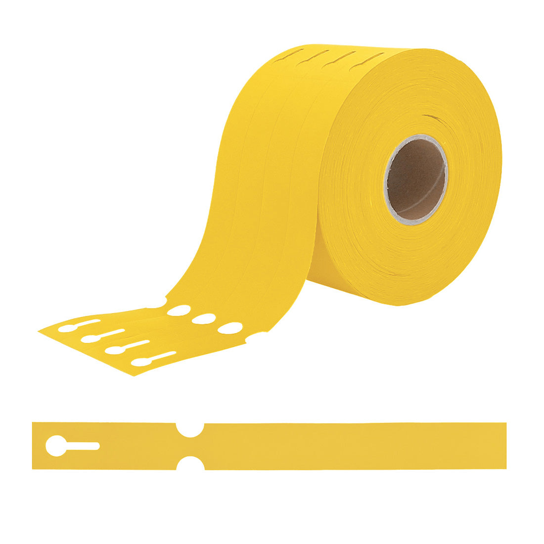 Sleufetiketten 250x25mm HDPE