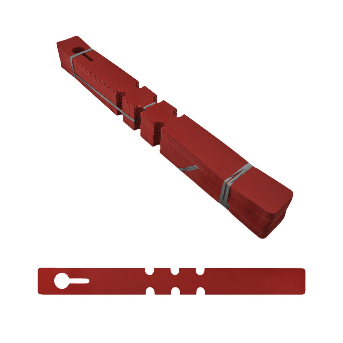 Sleufetiketten 210x20mm PVC