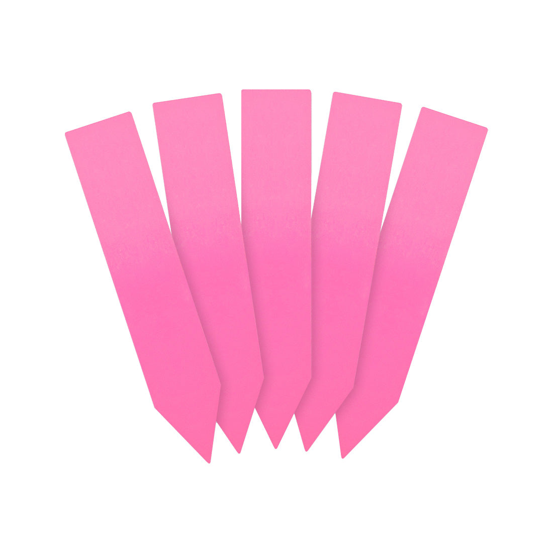 Steeketiketten 20x100mm 400µ PVC Roze