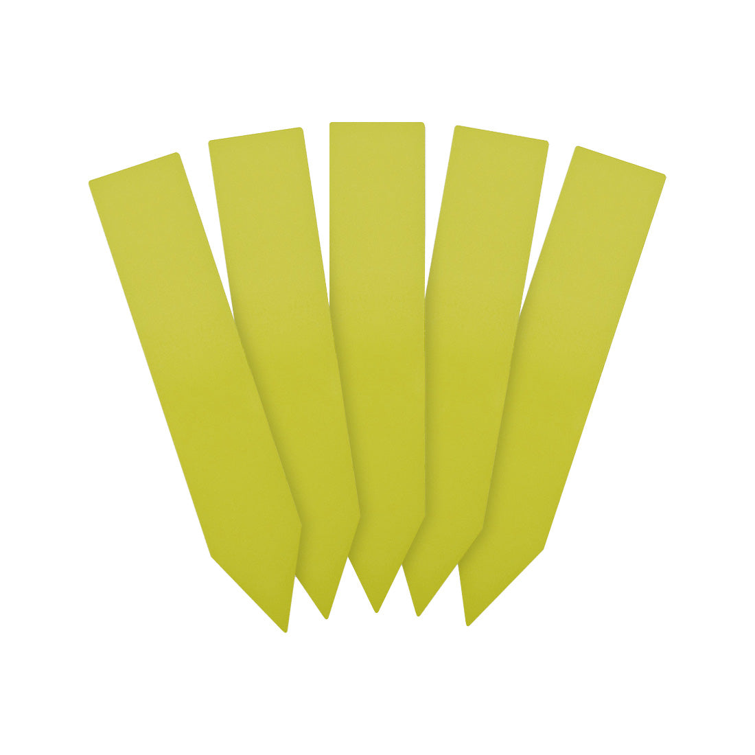 Stick-ins 20x100mm 400µ PVC, Yellow