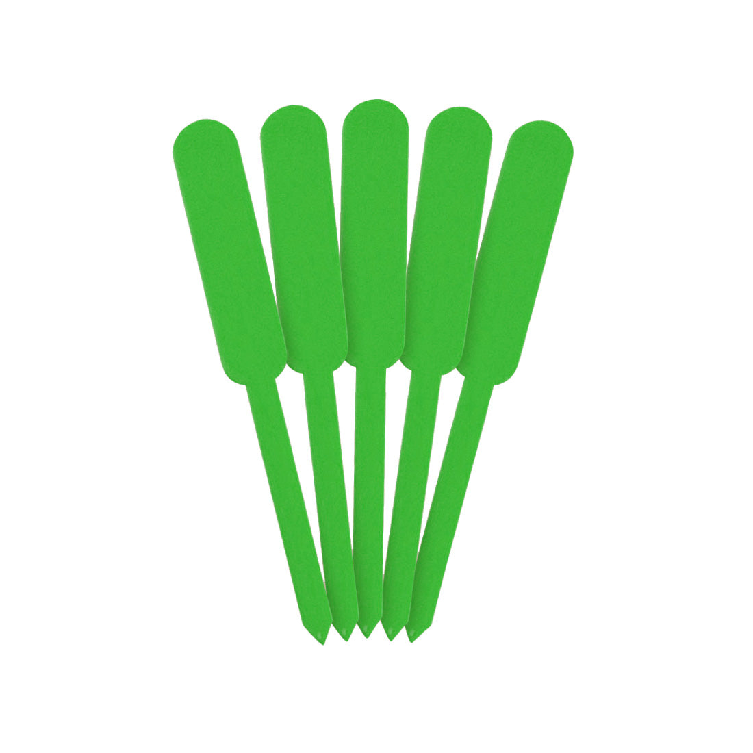 Steeketiketten 15x120mm 1000µ PVC, Groen