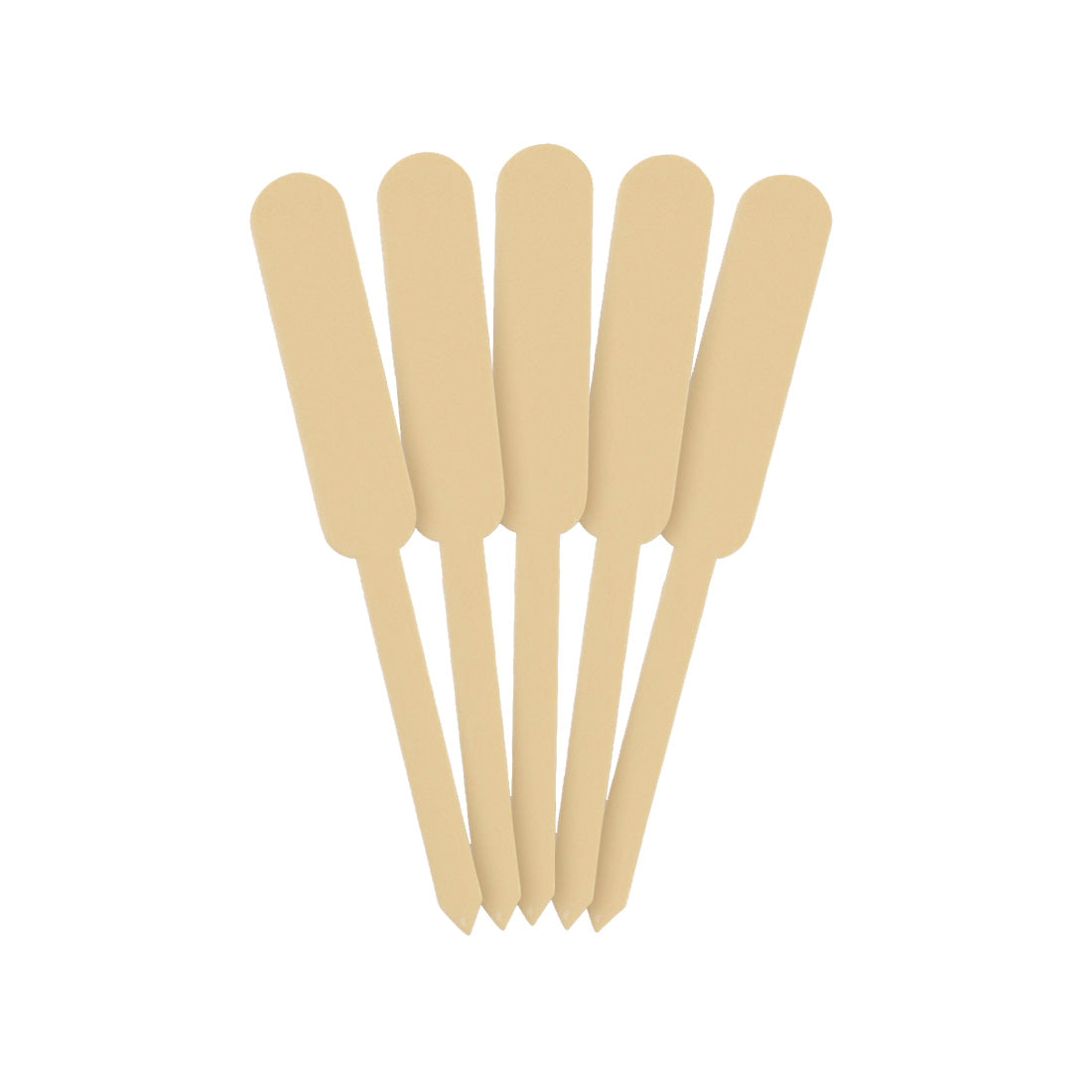 Steeketiketten 15x120mm 1000µ PVC, Beige