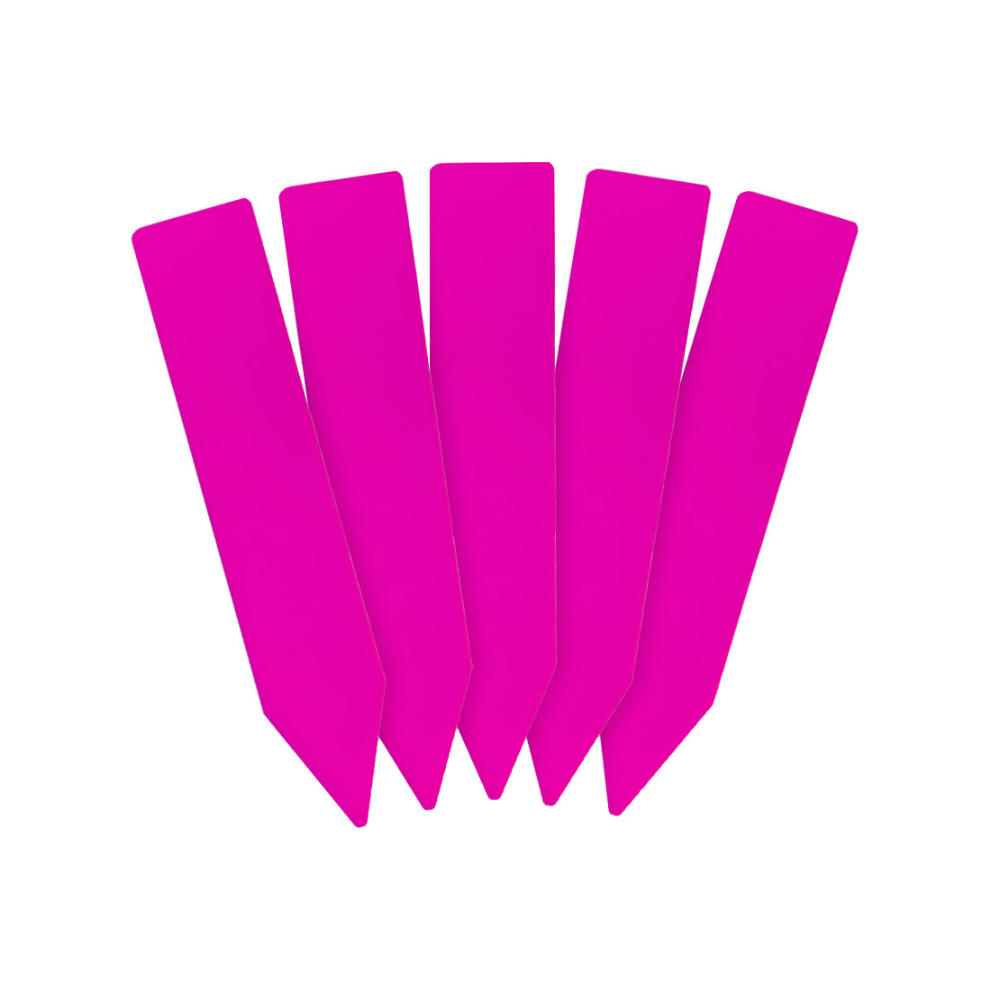 Steeketiketten 18x100mm 1000µ PVC, Roze