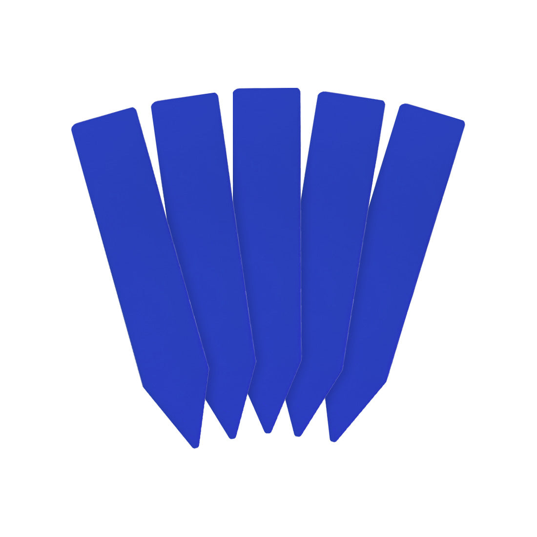 Steeketiketten 18x100mm 1000µ PVC Blauw