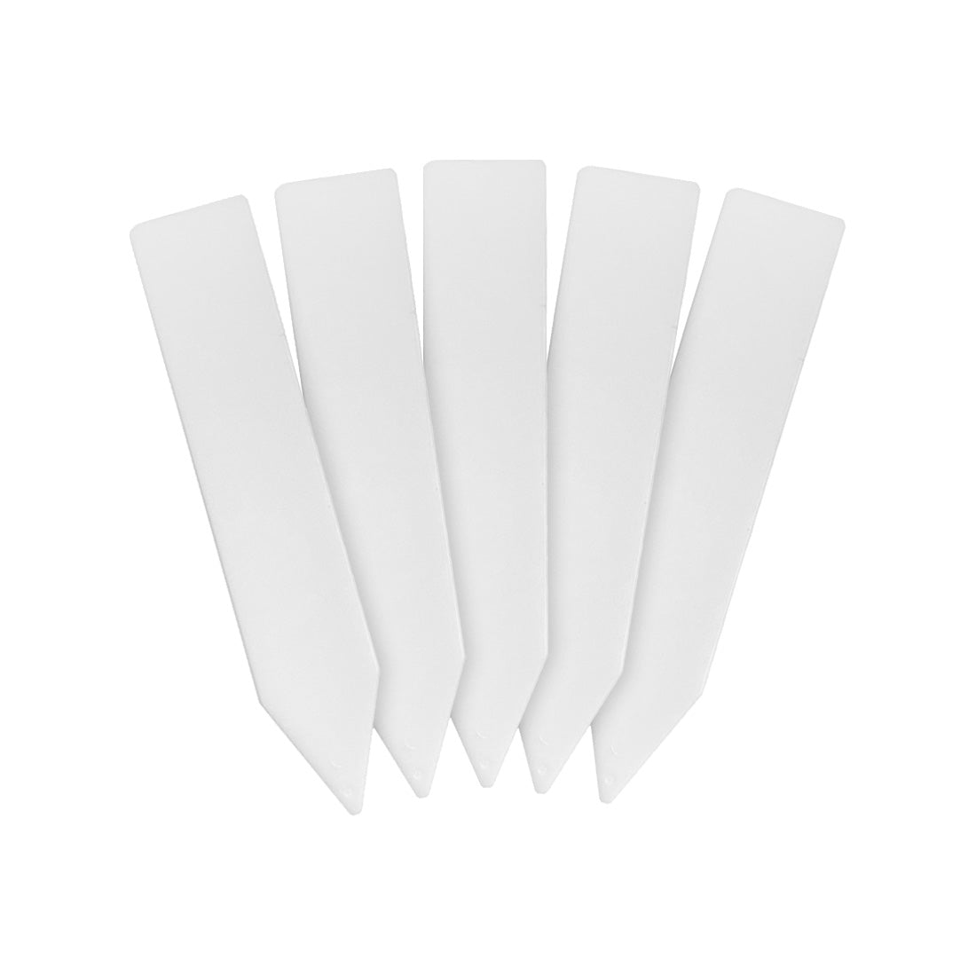 Steeketiketten 18x100mm 1000µ PVC, Wit