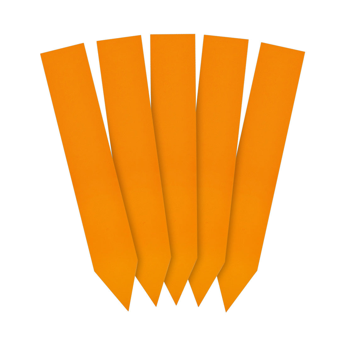 Stick-ins 20x120mm 350µ PVC, Orange