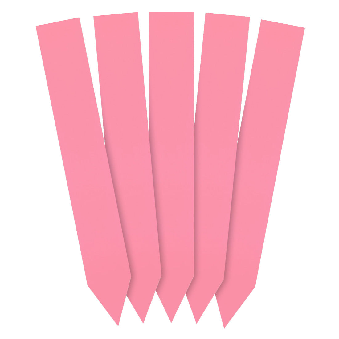 Steeketiketten 20x140mm 350µ PVC Roze
