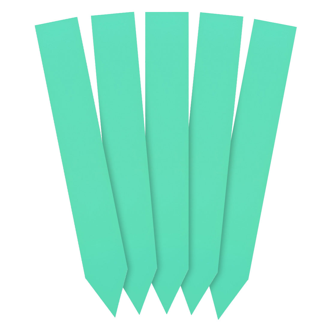 Steeketiketten 20x140mm 350µ PVC Groen