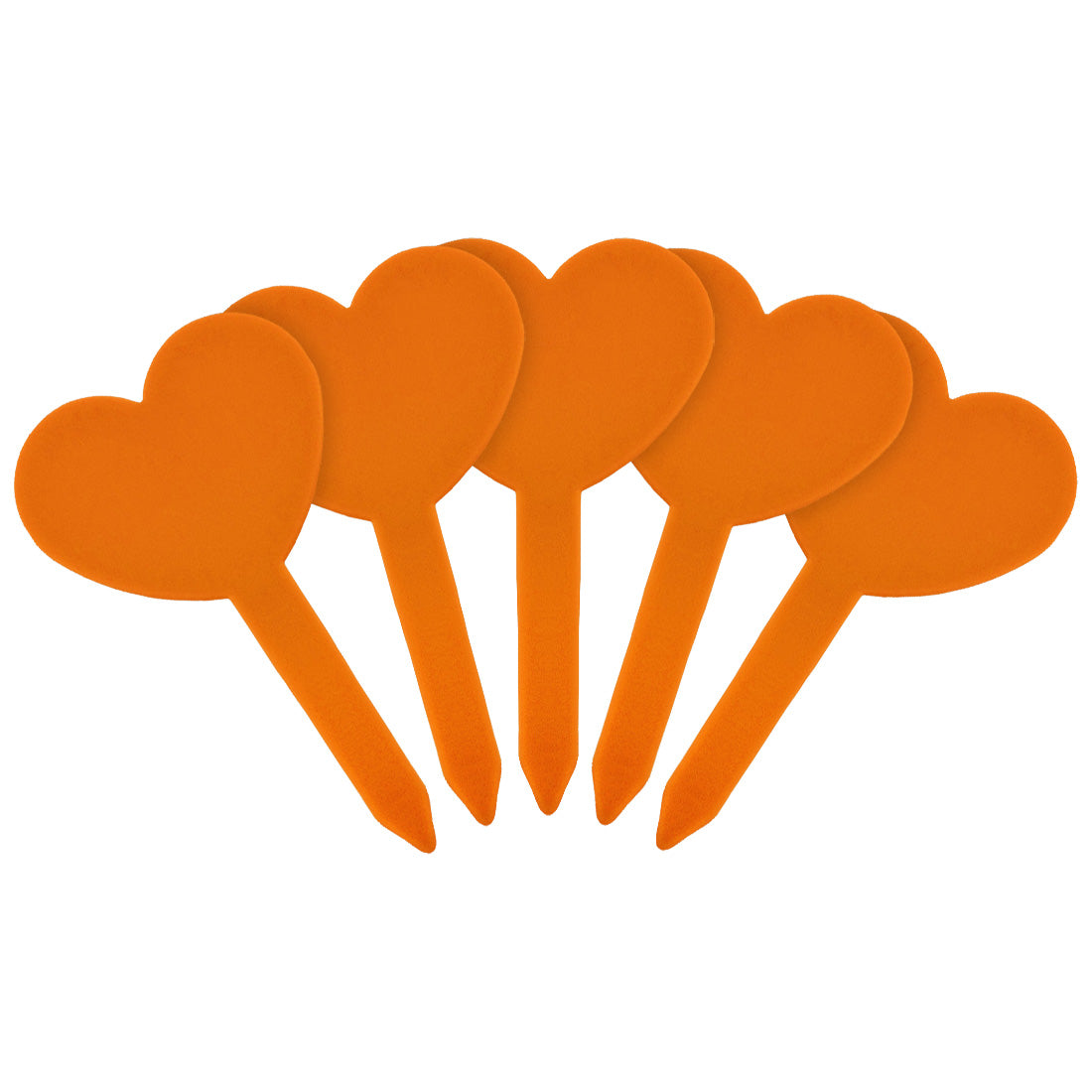 Steeketiketten 46x82mm 1000µ PVC, Oranje