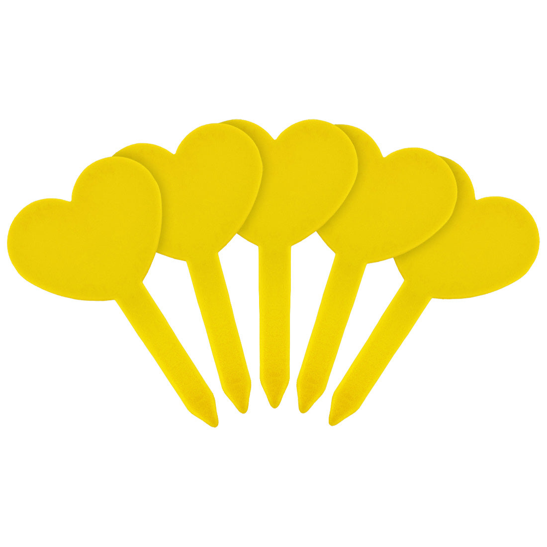 Steeketiketten 46x82mm 1000µ PVC, Geel