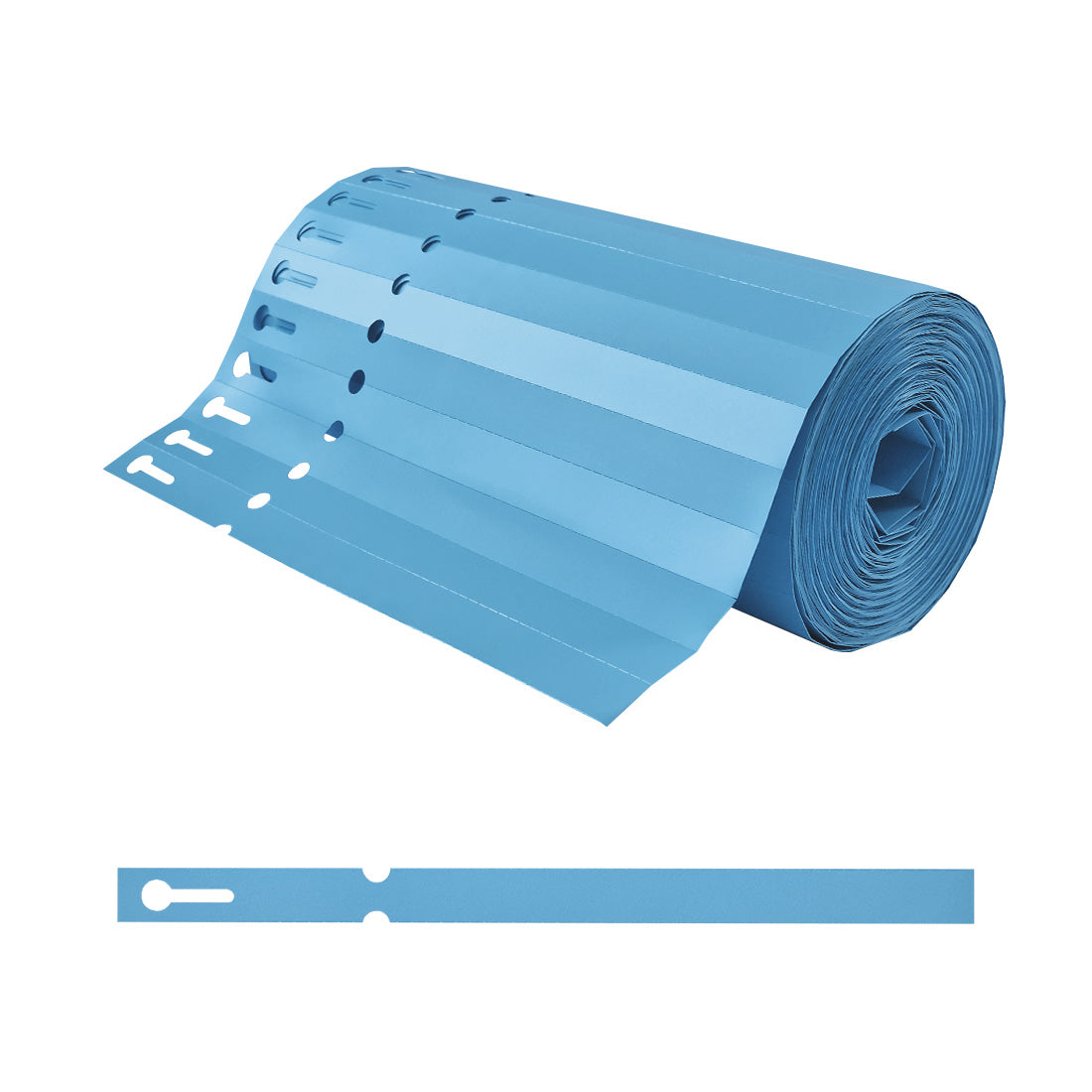 Sleufetiketten 200x13mm PVC