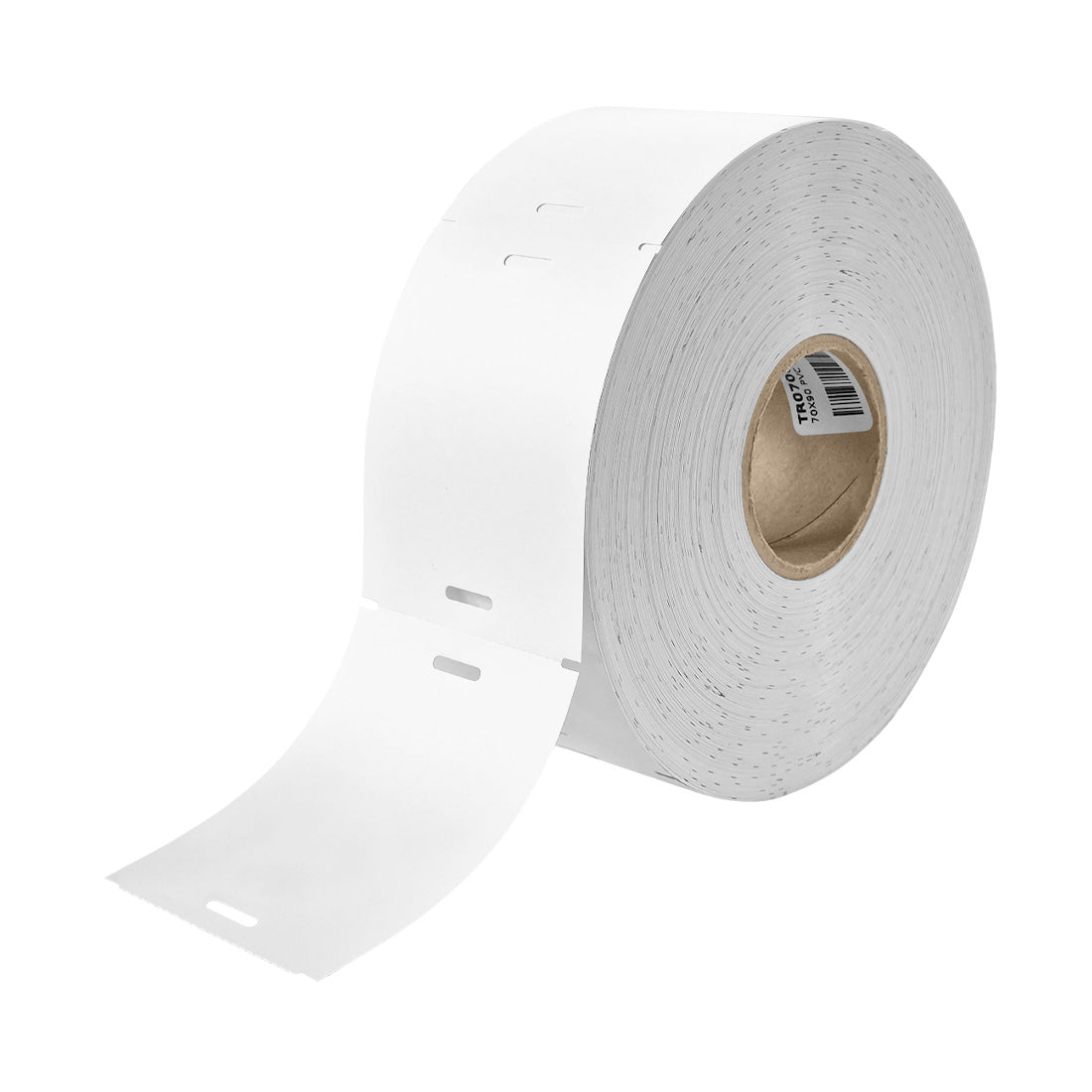 Hangetiketten 70x90mm PVC, Wit