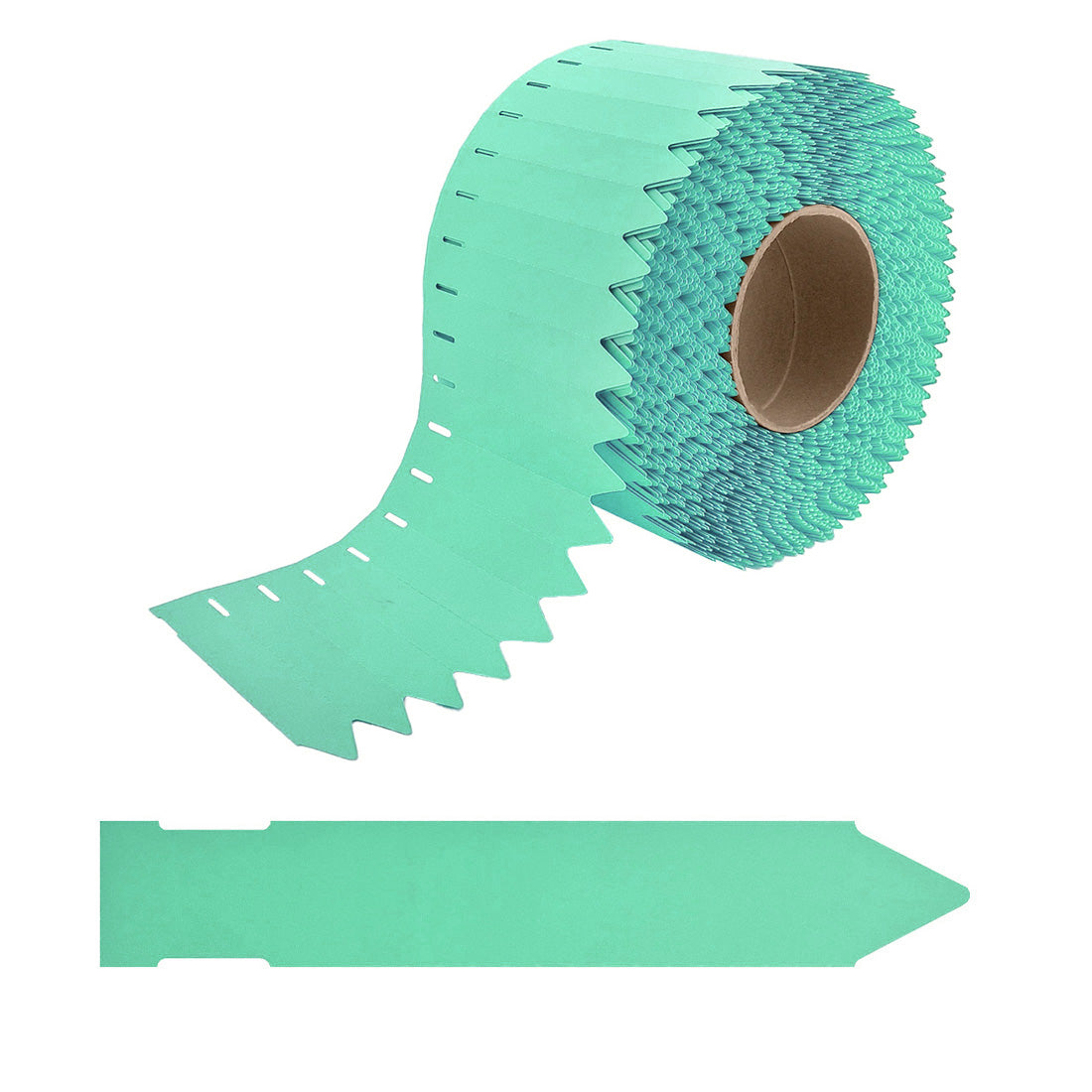 Steeketiketten 25x120mm 350µ PVC, Groen