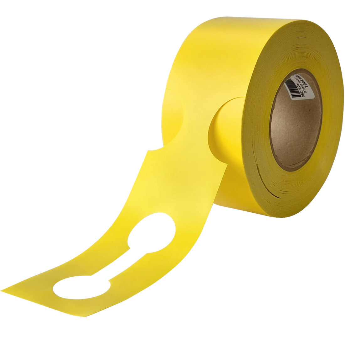Sleufetiketten 400x75mm HDPE